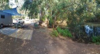 Caravan in Golan Heigts