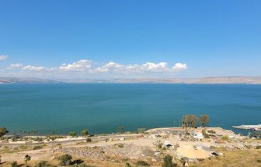 Vacation in Tiberias overlooking the sea
